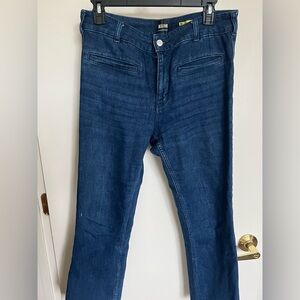 Anthropologie Maeve Dark Blue Slim Jeans